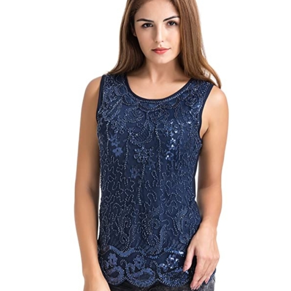 Beaded Embroidered Top - Picture 8 of 10